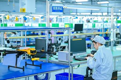 美團無人機智能制造中心在深開業，第四代無人機將正式投產